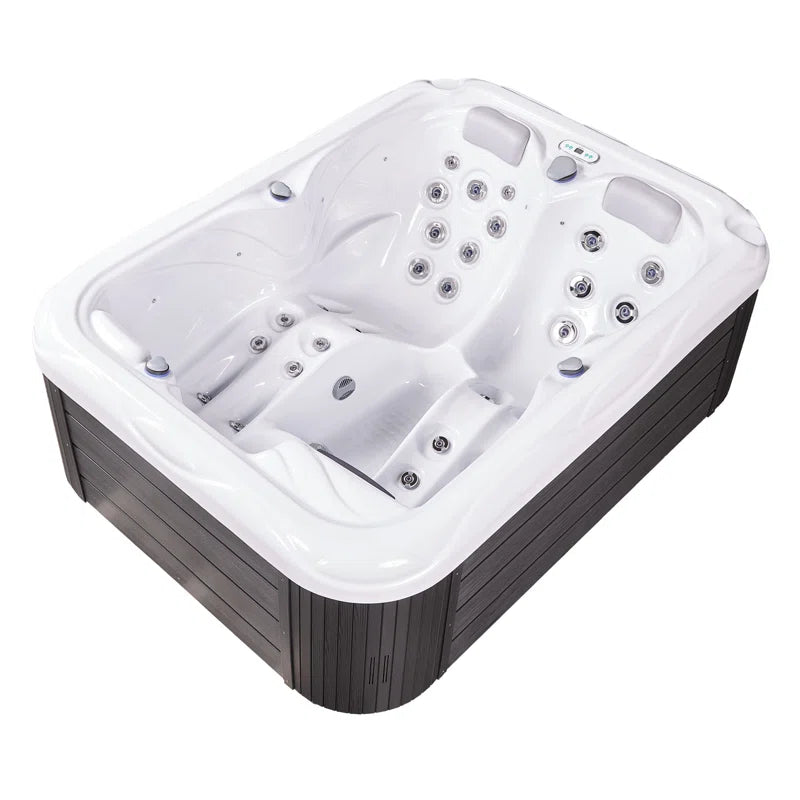 37 - Jet Acrylic Rectangle Hot Tub